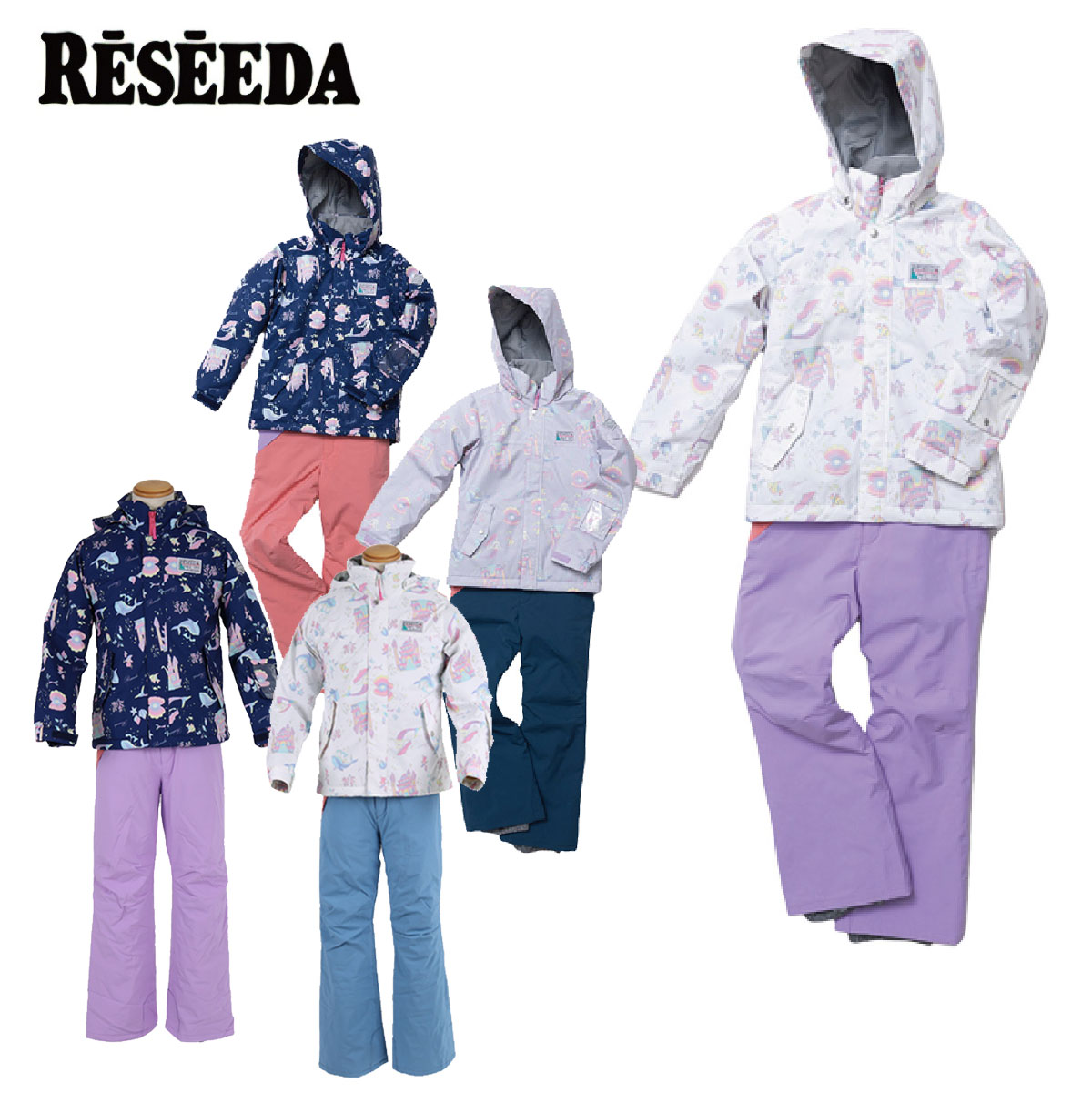 RESEEDA レセーダ ウェア / JRジュニア上下セット＜2023＞RES65003 / JUNIOR SUIT