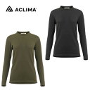 ACLIMA アクリマ スキーウェア アンダー / レディース <2024> WoolTerry crewneck W's/ウールテリークルーネック
