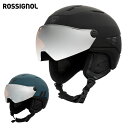 ROSSIGNOL ロシニョール スキー ヘルメット ＜2024＞ FIT VISOR IMPACTS / フィットバイザーインパクト 2023-2024 NEWモデル