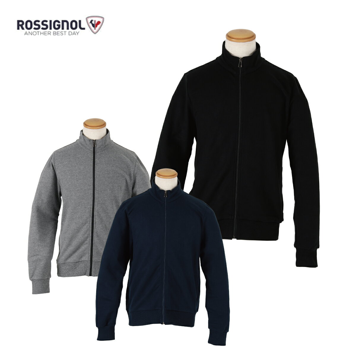 ROSSIGNOL ロシニョール スキーウェア ジャケット メンズ ＜2024＞ RLKMS11 / LOGO SWEAT FZ FT