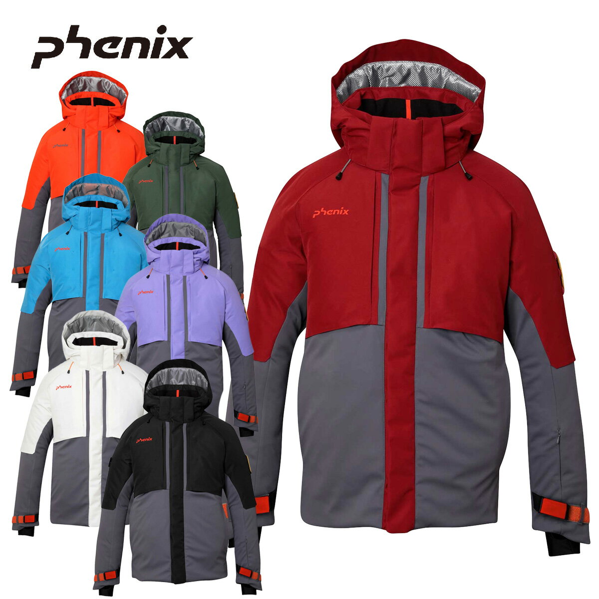 PHENIX フェニックス スキーウェア ジャケット メンズ＜2024＞ ESM23OT23 / Alpine Active Jacket 【GORE-TEX】