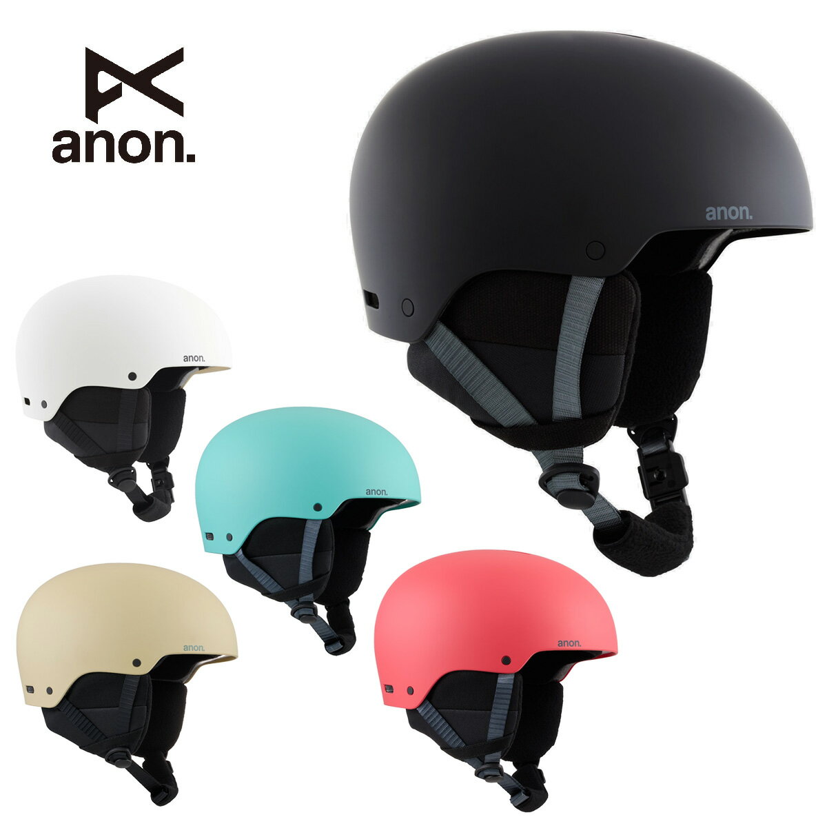ANON Υ إå å ˥2024 Kids' Rime 3 Helmet - Round Fit / å 饤 3 إå 饦 եå / 215251