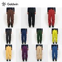 GOLDWIN S[hEC XL[EFA pc Y2024G-Solid Color Cargo Wide Pants / G33357 2023-2024 NEWf
