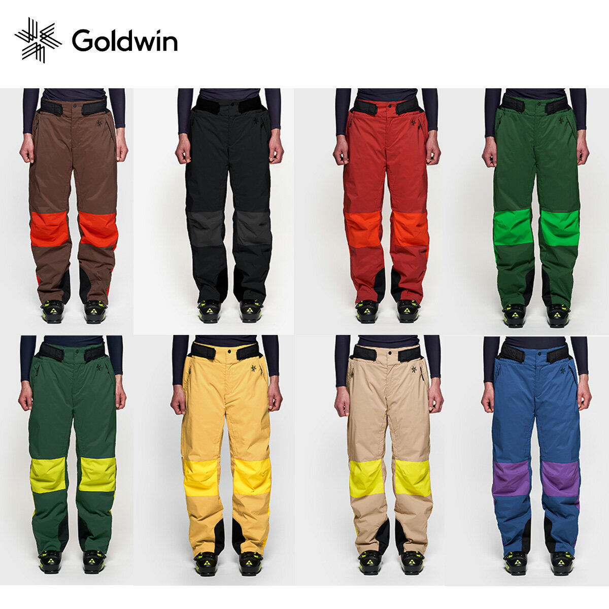 GOLDWIN ゴールドウイン スキーウェア パンツ メンズ＜2024＞2-tone Color Wide Pants / G33355A 2023-2024