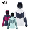 スキーウェア レディース スキージャケット ミレー MILLET <2024> MIV9223 / SNOWBASIN JKT W【MUJI】