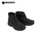 DESCENTE デサント スノーブーツ■DM1WJD05BK　SLEET BSV防滑性を高めるため、イタリアのヴィブラム社と協業し、オリジナルのアウトソールを作製。乾いた路面、濡れた路面を問わず、グリップ力を発揮し、耐久性も高い「ヴィブラム メガグリップ」と靴底の凹凸部分であるラグには、しっかり踏みしめる力を高める「ヴィブラム トラクションラグ」を採用。雪や雨などのシーンでの使用を想定した防水設計。また、防寒性を高めるため、デサントの独自機能であるヒートナビをライニングに搭載し、インソール表面にも蓄熱素材のベルセラを搭載。アッパー材はデサントがオリジナルで開発をした、マイクロファイバーベースの人工皮革を採用し、足馴染みと耐久性を考慮。ColorBLKSize23-28cmMaterial アッパー：人工皮革、アウトソール：ゴム底Functionビブラム社メガグリップ/防水設計/ヒートナビ/ベルセラ/オーソライトインソール※メーカー企画書の情報で商品登録を行っております。予告なしに商品名と仕様変更される場合がございます。