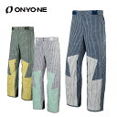 スキーウェア スキーパンツ オンヨネ パンツ ONYONE メンズ レディース<2024> ONP96P53 PRINT OUTER PANTS 2023-20...