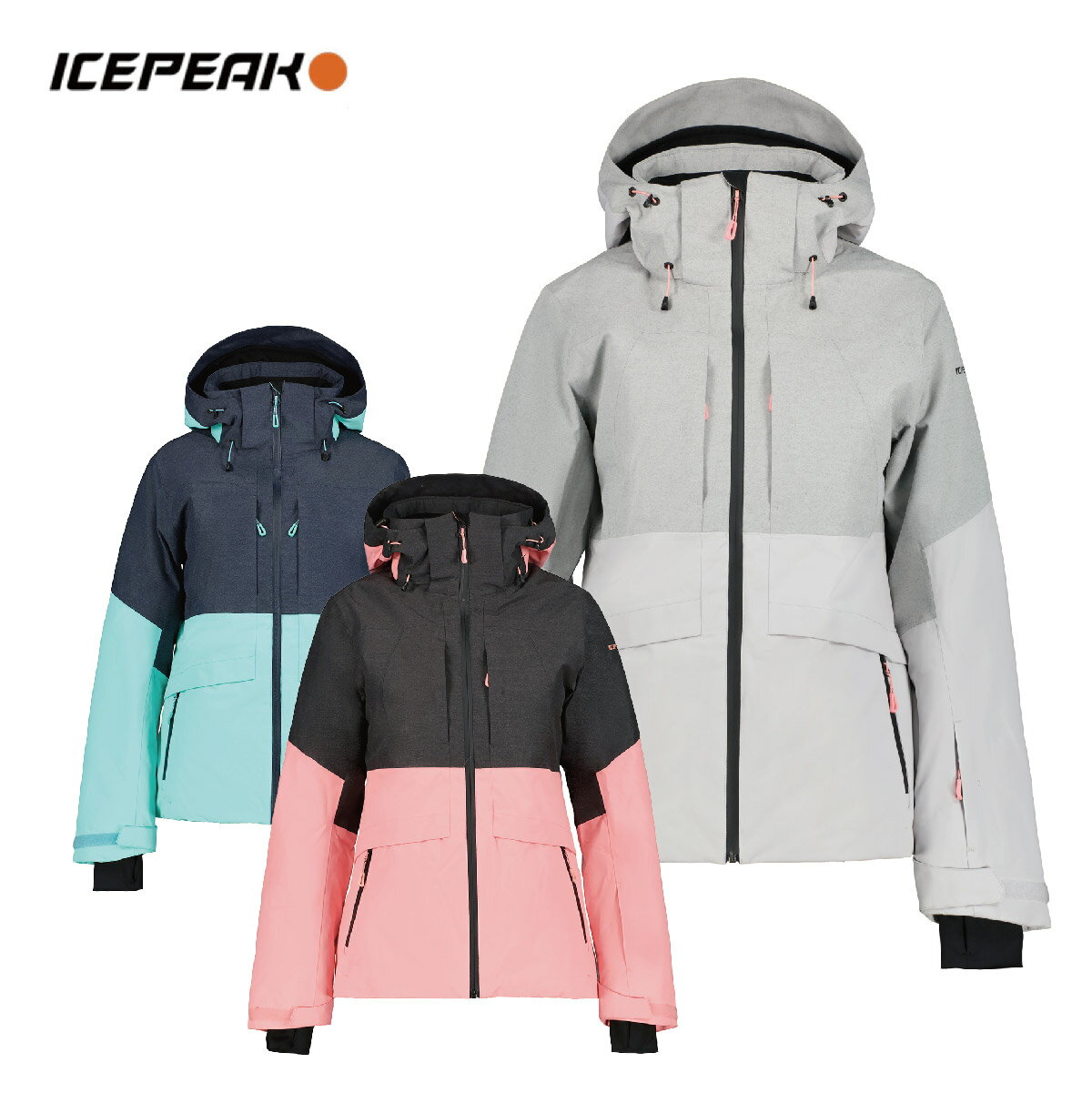 ICEPEAK アイスピーク スキー ウェア レディース ジャケット＜2023＞ICEPEAK CORNELL / 53226659