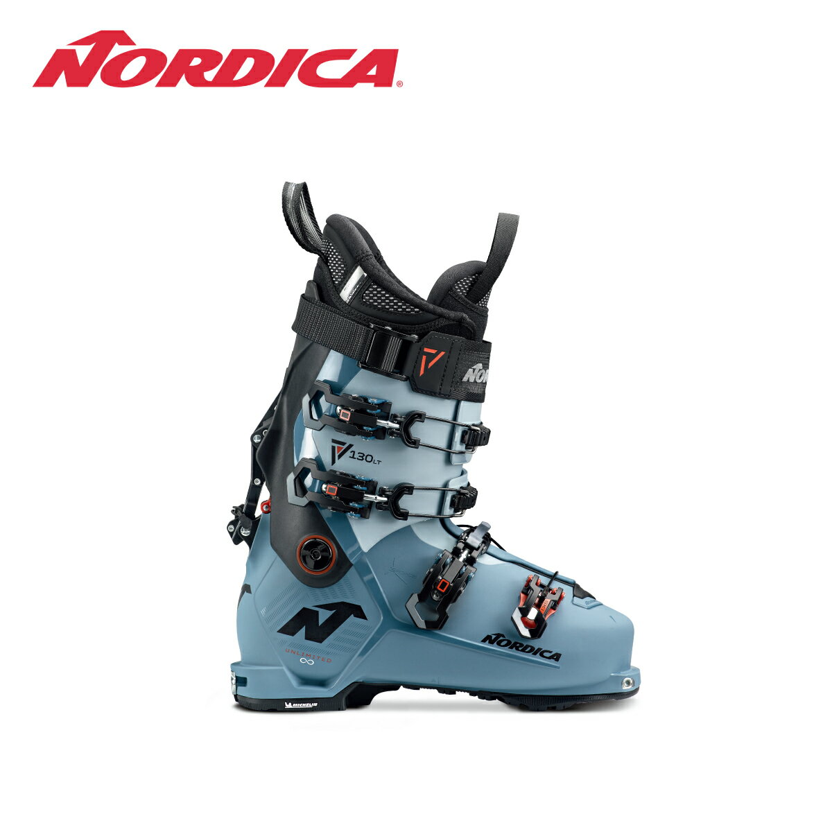 NORDICA ノルディカ スキーブーツ メンズ レディース ＜2025＞ UNLIMITED LT 130 DYN〔アンリミテッド LT 130 DYN〕【グリップウォーク】【ウォーク ハイクモード】