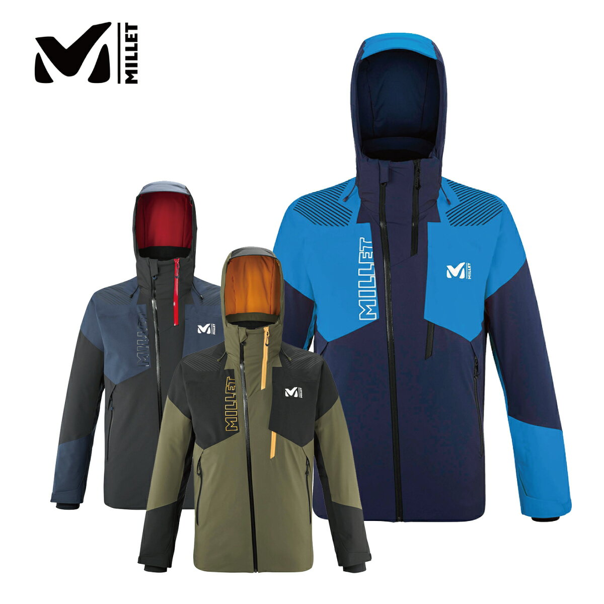 MILLET ミレー スキーウェア ジャケット メンズ ＜2024＞ MIV9214 / SNOWBASIN JKT M