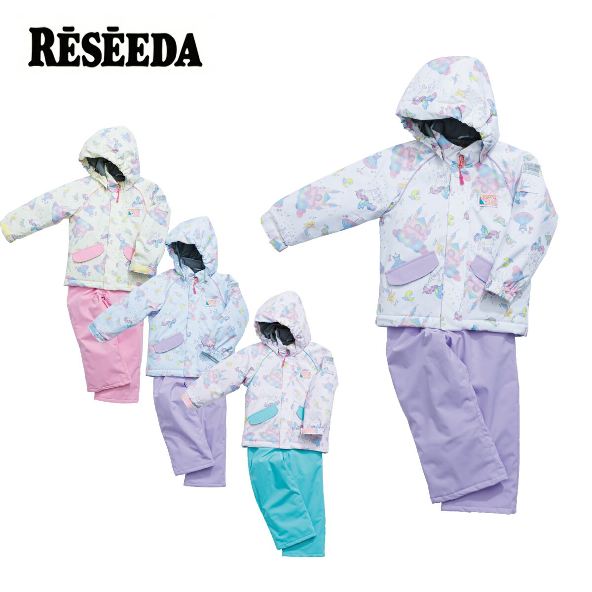 RESEEDA レセーダ スキーウェア 上下セット キッズ ジュニア＜2024＞ RES56004 / TODDLER SUIT