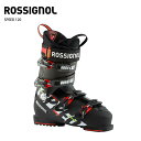 ROSSIGNOL ロシニョール スキーブーツ■RBJ8010 SPEED 120スピード 120フレックス（硬さ）：120ラスト（幅）：104mmWEIGHT： 1,970g(1/2PAIR)TECHNOLOGY： センサーマトリックスSHELL： ポリウレタンCUFF： ポリウレタンLINER： カスタム T2・BI-INJECTED EASY ENTRY・フレックスアジャストメント・GRIPWALKへ交換可能・シンサレートSIZE:240/245/250/255/260/265/270/275/280/285/290/295/300/305/310/315COLOR:BLACK