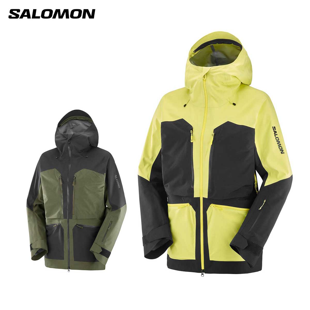 SALOMON サロモン スキーウェア ジャケット メンズ ＜2024＞ QST GORE-TEX PRO JACKET M / LC2125 / LC2126 2023-2024 NEWモデル