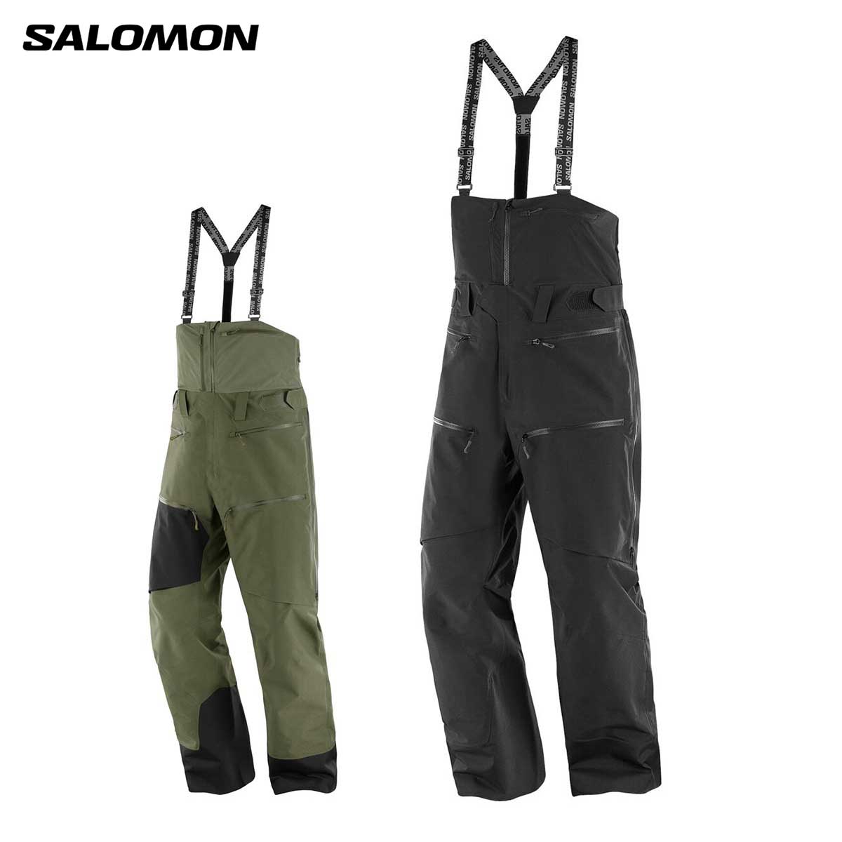 SALOMON サロモン スキーウェア パンツ メンズ ＜2024＞ QST GORE-TEX PRO BIB M / LC2125 2023-2024 NEWモデル