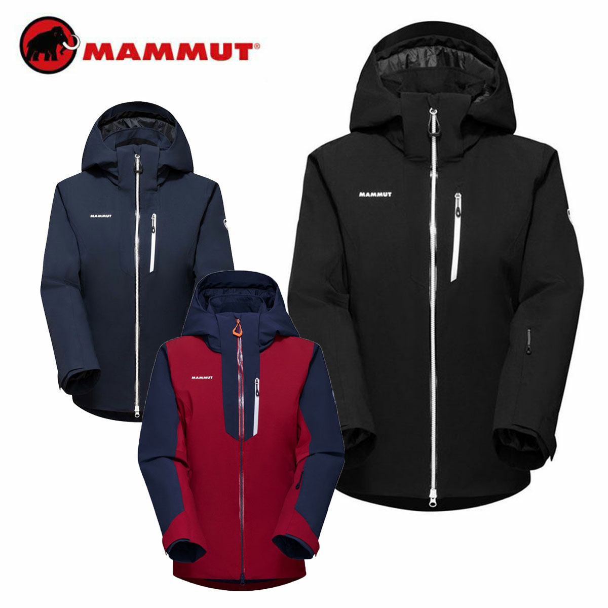 メーカー希望小売価格はメーカーカタログに基づいて掲載しています MAMMUT マムート スキーウェア■1010-28180Stoney HS Thermo Jacket WomenStoney HS サーモ ジャケット ウィメンStoney HS Thermo Jacket Womenは、ウェザープロテクションと断熱性を兼ね備えた一着です。このジャケットは2レイヤーDRYtech&trade;素材(耐水圧: 20,000mm)を使用。そのため、通気性を確保しながら雪や雨をシャットアウトします。取り外し可能なスリーウェイ調節式フード、隠しフロントジッパーポケット、防滴サイドポケットが完全なウェザープロテクション性能を実現します。合成Ajungilak&reg; OTI&trade;断熱性繊維が湿気をブロックし、雨や雪の降る寒い日も身体を暖かくドライに保ちます。素材＆テクノロジー・ Membrane (B2B): 100% Polyurethane・ Main Fabric 1 - 面材料 (B2B): 88% Polyamide, 12% Elasthan・ Main Fabric 1 (B2B): DryTechnology Pro 2-Layer・ Mammut DRYtechnologyTM Pro・Ajungilak（R） OTITM Element透湿度20.000 g/m&sup2;/24h特徴・ 耐風性と防水性に優れた2レイヤーMammut DryTechnology素材・胴体部分に80 g/m&sup2;のアユンギラックOTITM Element、腕部分に60 g/m&sup2;のアユンギラックOTITM Element・ ヘルメットに対応できるフード・ 1点調整システム付きのフード・ 防水性Aquaguardフロントジッパー・ 防滴ジッパー付き胸ポケット1つ・ フェミニンなスタイルの隠しジッパー付きサイドポケット2つ・ 面ファスナー付きプレシェイプスリーブ・ リフトチケット用の手首ポケットはゴーグル拭き取り用のマイクロファイバークロス付き・ 快適で伸縮性のあるハンドゲイター・ 撥水性ジッパーによる脇下のベンチレーション・ 伸縮性メッシュ素材のジッパー付き内ポケット1つ・ スキー ゴーグル用内ポケット1つ(マイクロファイバー拭き取り布付き)・しっかりと固定できるデザインの取り外し可能なスノースカート、個人に合わせて調節可能なダブルボタン付・ ジャケットをパンツに取り付けできるスノースカートのスナップボタン・ 調節可能なヘムサイズXS - XL