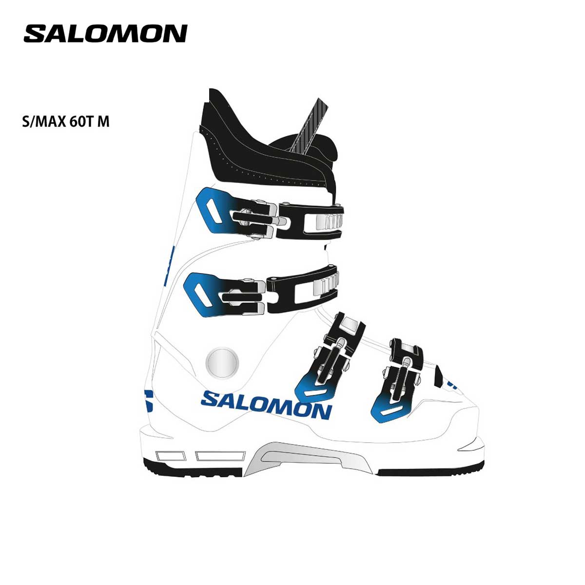 スキー ブーツ キッズ ジュニア SALOMON サロモン＜2024＞S/MAX 60T M 23-24 NEWモデル