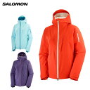 スキーウェア レディース スキージャケット サロモン SALOMON <2024> HIGHLAND JACKET W / LC2141 2023-2024 旧...