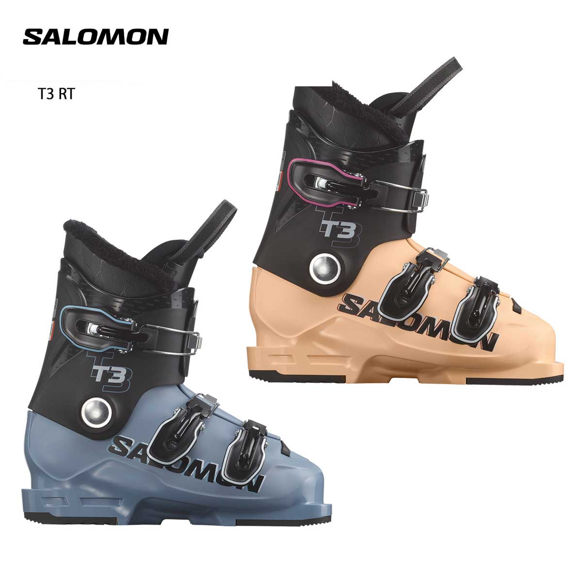 SALOMON サロモン スキーブーツ キッズ ジュニア ＜2025＞ T3 RT [L47354400] [L47362200]