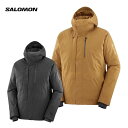 SALOMON サロモン スキーウェア■DAGGER GTX DOWN PARKA M　タガー ゴアテックス ダウン パーカー Mカラー・DEEP BLACK・RubberサイズS ・ M ・ L ・ XL ※メーカー企画書の情報で商品登録を行っております。予告なしに商品名と仕様変更される場合がございます。