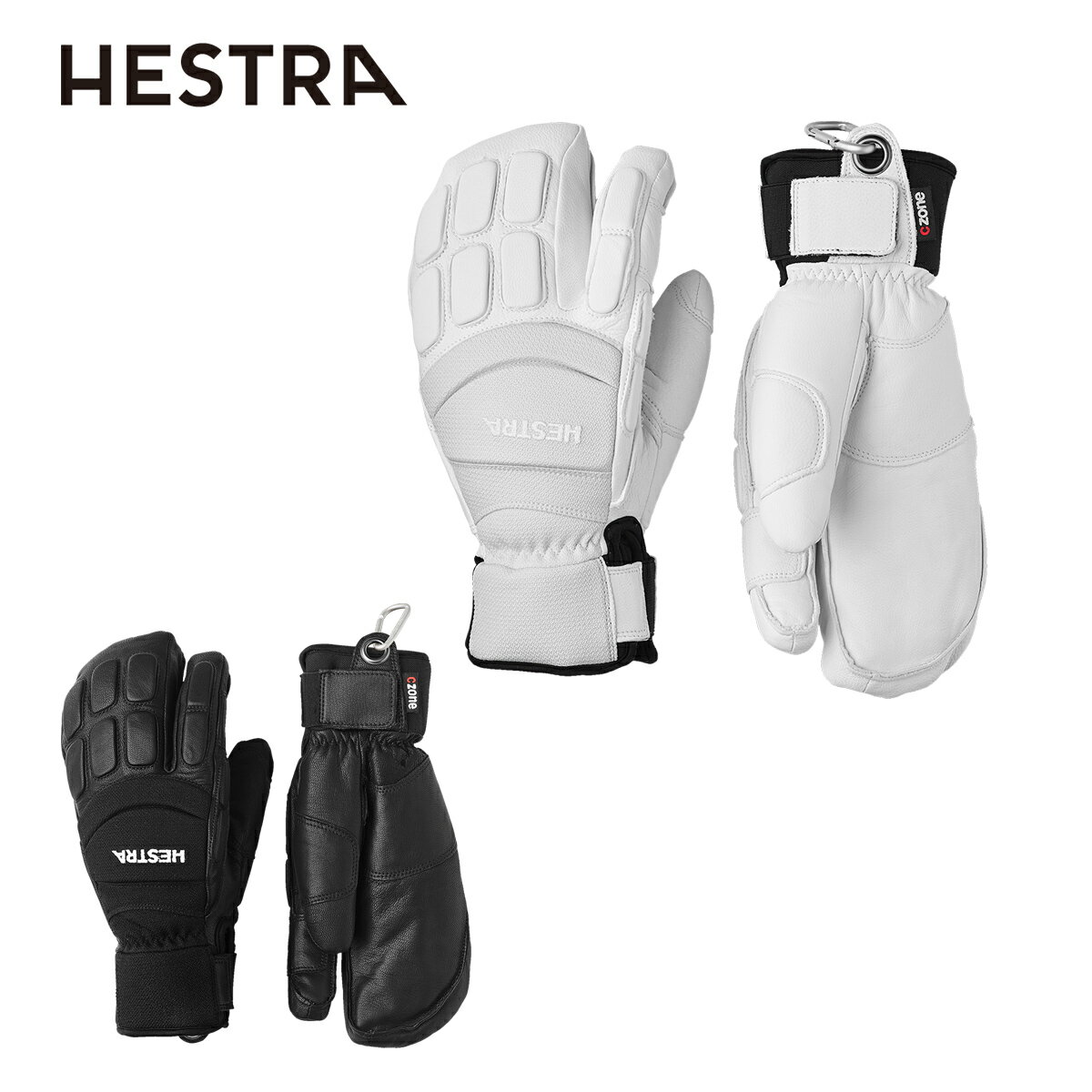 HESTRA ヘストラ スキー グローブ メンズ レディース＜2024＞ 30192 / Vertical Cut Czone 3-Finger / バーティカル カット シーゾーン スリーフィンガー 2023-2024 旧モデル