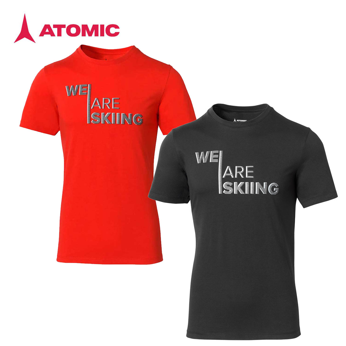 メーカー希望小売価格はメーカーカタログに基づいて掲載しています ATOMIC アトミック スキー ウェア Tシャツ メンズ レディース ■RS T-SHIRT　AP5112910綿とテンセルTMモダールのブレンド素材MATERIALSBody: 70% Cotton, 30% ModalCOLOR・Red・BlackSIZES,M,L,XL,2XL ※メーカー企画書の情報で商品登録を行っております。予告なしに商品名と仕様変更される場合がございます。