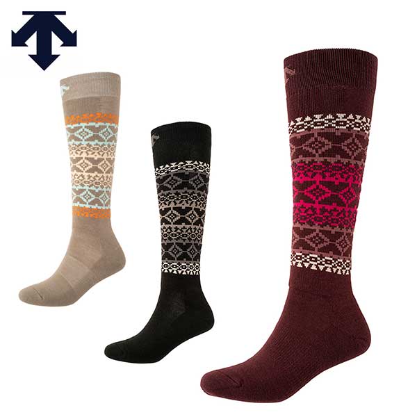 DESCENTE デサント スキー ソックス 靴下 レディース＜2024＞DWCWJB61 / WOMEN'S SOCKS