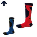DESCENTE デサント スキー ソックス 靴下 キッズ ジュニア<2024>DWDWJB53 / JUNIOR 3D SOX