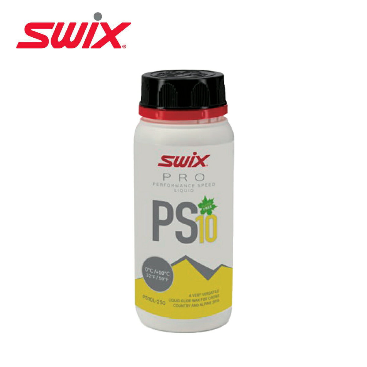SWIX スウィックス スキー ワックス <2025> PS10L-250 / PS10 リキッド イエロー 250ml