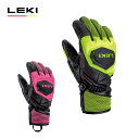 LEKI レキ スキーグローブ ジュニア キッズ 2026 WCR VENOM 3D JUNIOR