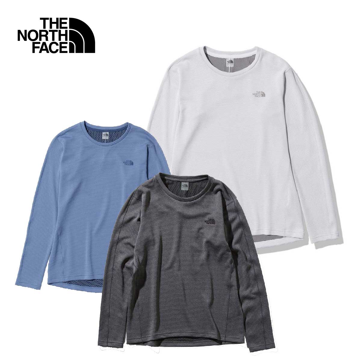 THE NORTH FACE ザ・ノース・フェイス アンダーウェア レディース ＜2023＞ L/S FlashDry Crew / L/S フラッシュドライ クルー / NTW61912