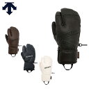 DESCENTE デサント スキー グローブ メンズ レディース<2024> DWAWJD54 / 3 FINGER MITTEN