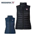 ROSSIGNOL ロシニョール ウェア / レディースダウンベスト<2024>RLJWL35 / W ROSSI VEST