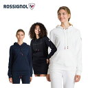 ROSSIGNOL ロシニョール ウェア / レディースパーカー<2024>RLKWS09 / W LOGO SWEAT HOOD FT
