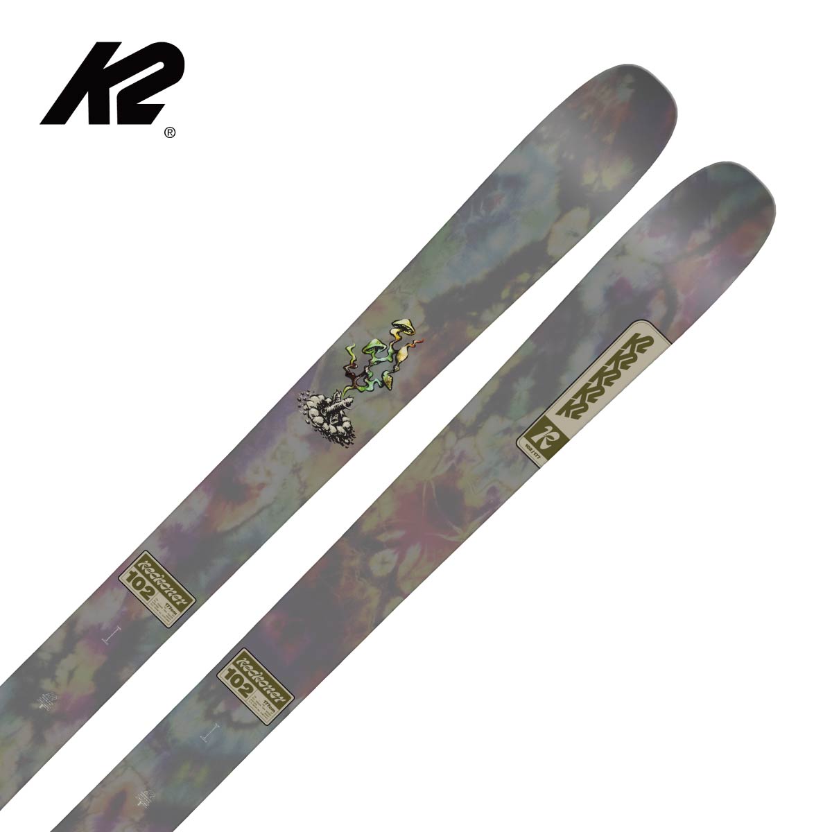 K2 ケーツー スキー板 メンズ レディース 2025 RECKONER 102 / [KS240123] 【板のみ】