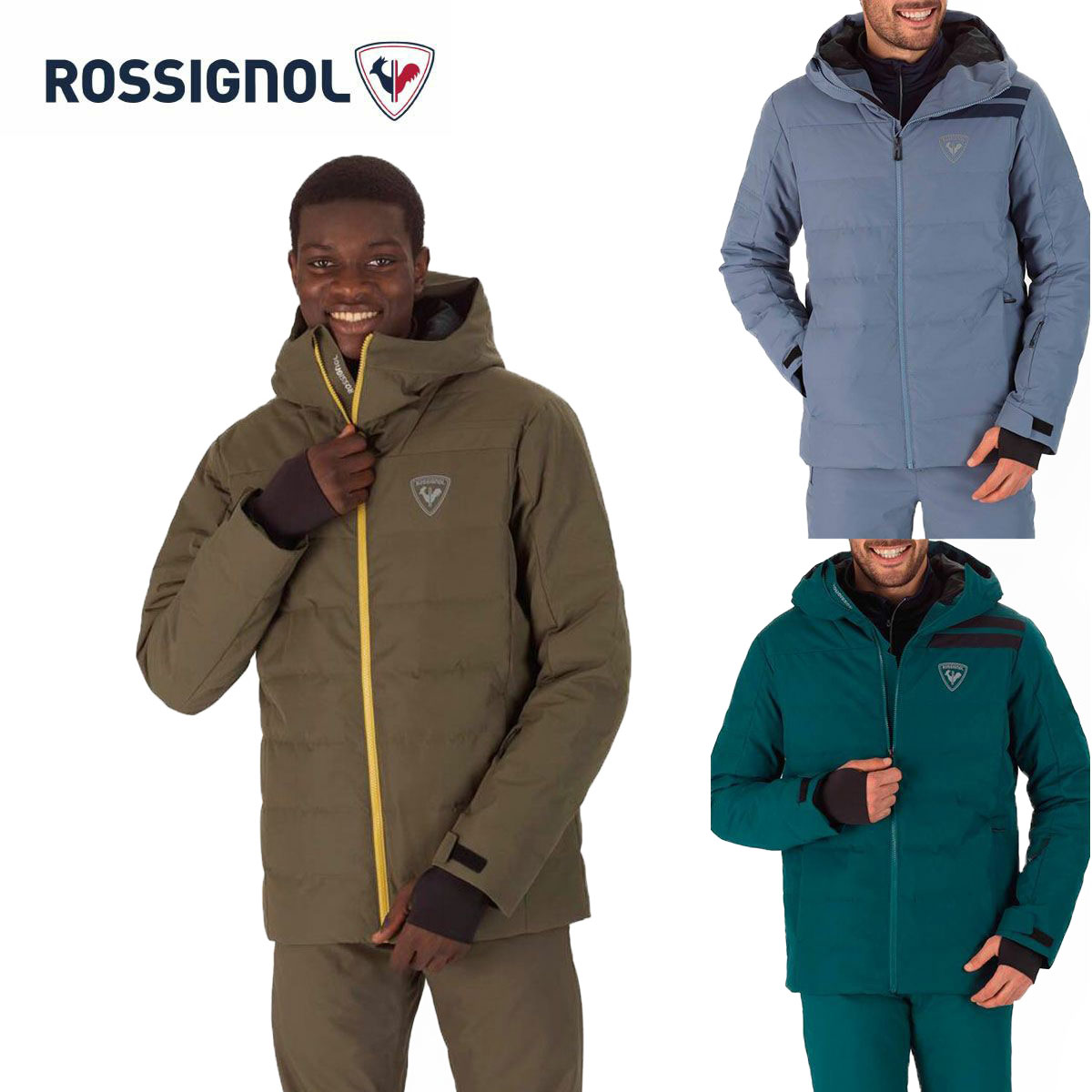 スキーウェア メンズ スキージャケット ロシニョール ROSSIGNOL ＜2024＞ RLKMJ14 / RAPIDE JKT 2023-2024 旧モデル
