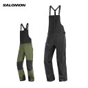 スキーウェア スキーパンツ パンツ SALOMON サロモン メンズ 2025 MOON PATROL GORETEX BIB M【GORE-TEX】