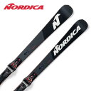 NORDICA ノルディカ スキー板 メンズ レディース 2025 DOBERMANN SLR DC FDT + XCELL 14 FDT プレート/ビンディン...