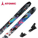 ATOMIC アトミック スキー板 2025 BENT 110 + アトミック STRIVE 12 GW ビンディング セット 取付無料 グリップウォーク対応