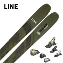 スキー板 LINE ライン メンズ レディース <2024> BLADE OPTIC 104 / A230301401 + ATTACK LYT 11 GW ビ...