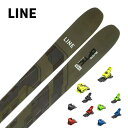 スキー板 LINE ライン メンズ レディース <2024> BLADE OPTIC 104 / A230301401 + ATTACK 14 ビンディング セ...