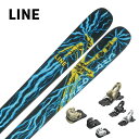 スキー板 LINE ライン メンズ レディース <2024> CHRONIC 101 / A230300501 + ATTACK LYT 11 GW ビンディン...
