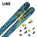 スキー板 LINE ライン メンズ レディース <2024> CHRONIC 101 / A230300501 + ATTACK 14 ビンディング セット 取...