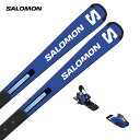 SALOMON サロモン スキー板 キッズ ジュニア <2026> S/RACE FIS SL JR 155 【U16】 + ICON RS 12 プレート/ビンディング セット 取付無料 【FIS対応】