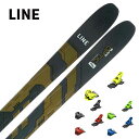 スキー板 LINE ライン メンズ レディース <2024> BLADE OPTIC 96 / A230301501 + ATTACK 14 ビンディング セッ...