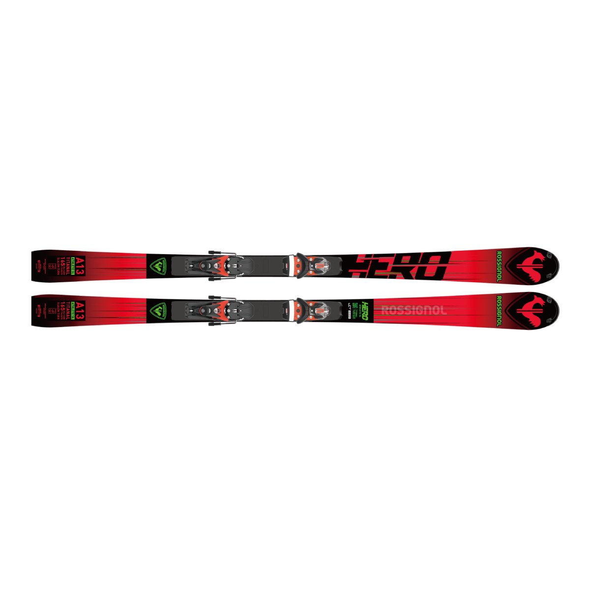 スキー板 キッズ ジュニア ROSSIGNOL ロシニョール＜2024＞HERO ATHLETE SL＋SPX 12 ROCKERACE GW 【ビンディング セット 取付無料 23-24 旧モデル】