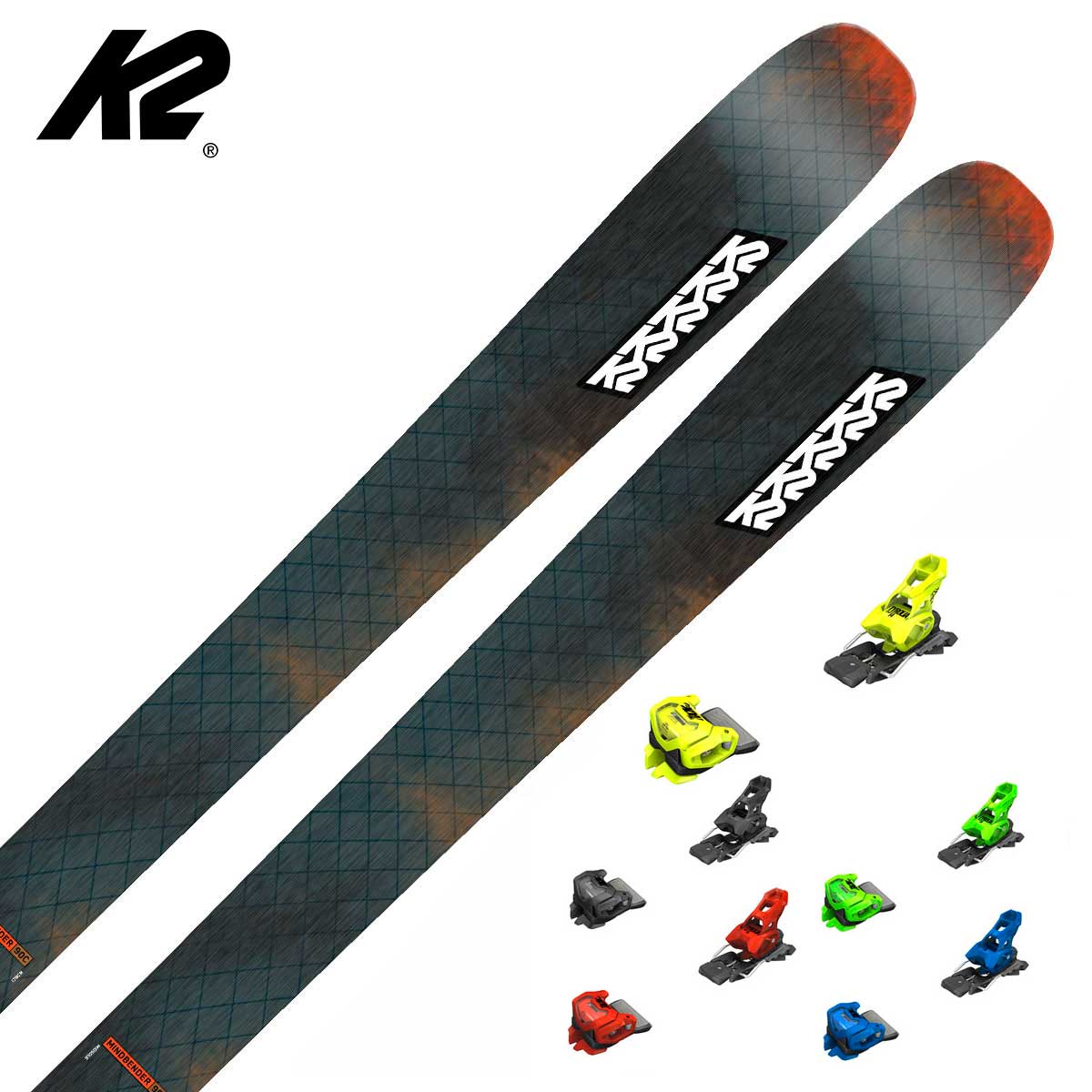 K2 ケーツー スキー板 メンズ レディース 2025 MINDBENDER 90C + ATTACK 14 ビンディング セット 取付無料