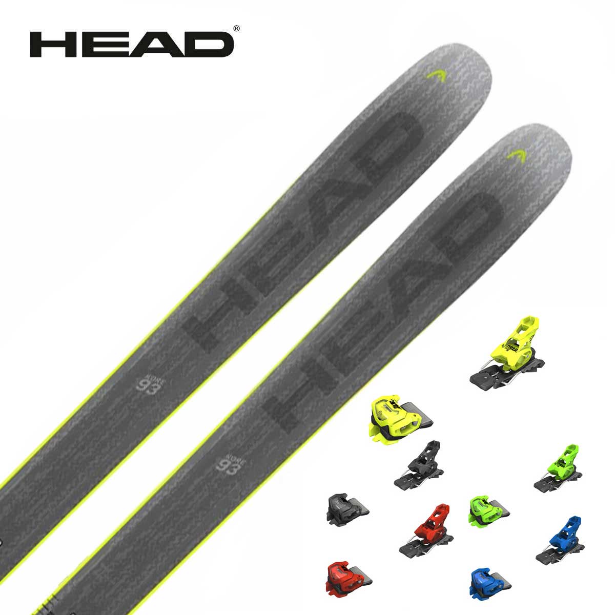 HEAD ヘッド スキー板 メンズ レディース ＜2025＞ KORE 93 / [315444] + ＜25＞ATTACK 14 ビンディング セット 取付無料