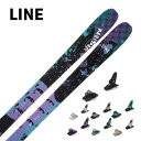 LINE ライン スキー板 メンズ レディース<2025> VISION 96 + SQUIRE 11 【金具付き・取付送料無料】