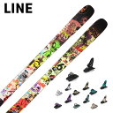 LINE ライン スキー板 メンズ レディース<2025> CHRONIC 94 + SQUIRE 11 【金具付き・取付送料無料】