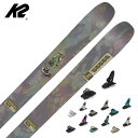 K2 ケーツー スキー板 メンズ レディース 2025 RECKONER 102 + SQUIRE 11 ビンディング セット 取付無料
